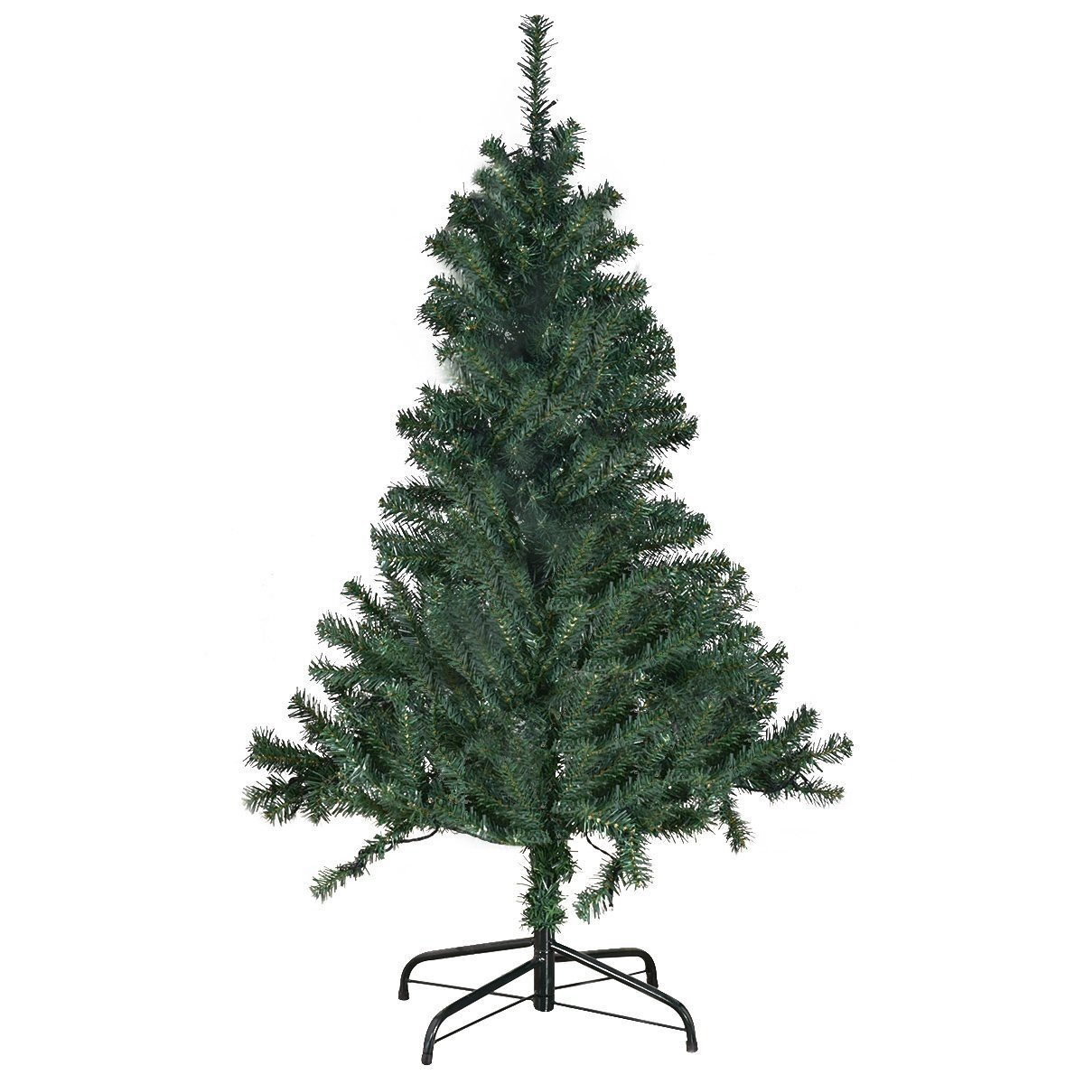 0615200241728 - Weihnachtsbaum Künstlicher Tannenbaum mit LED -Lichterketten Weihnachtsbaum beleuchtet 150 cm