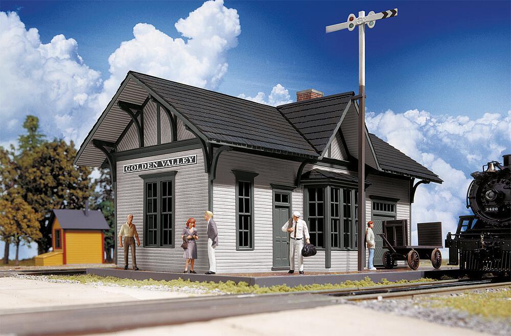 0616374028788 - Walthers H0 (187) 533532 - Kleinbahnhof Golden Valley 0616374028788 - Walthers H0 (187) 533532 - Kleinbahnhof Golden Valley