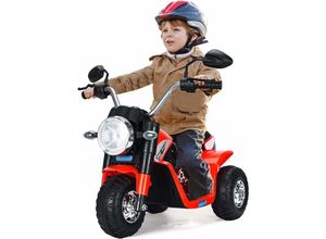 0617748442346 - Goplus - Elektromotorrad Kinderfahrzeuge Kinderauto mit 3 Raedern mit Akku Vorwaerts- und Rückwaertsfunktion mit Scheinwerfer und Sprecher 20 w