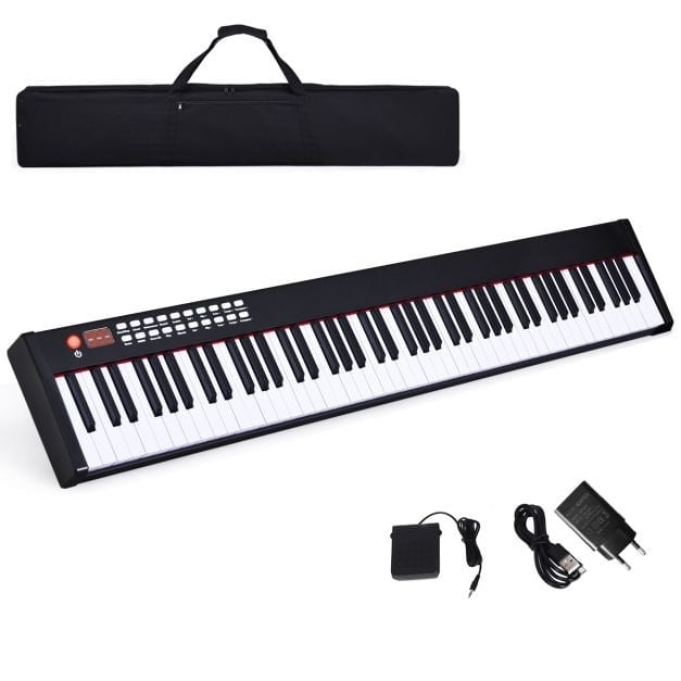 0617748456749 - 88 Keyboard Kinder Digital Keyboard Electric Piano 128 Rhythmen   128 Töne   20 Demo Geeignet für Kinder und Erwachsene