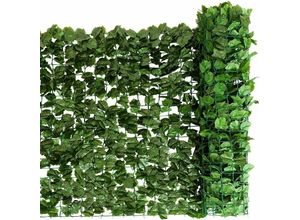 0617748471353 - Haie Artificielle Brise-Vue 150 x 300 CM Anti-UV Grillage Vegetal Artificiel Feuillage réaliste PE 10 Attaches Zippées