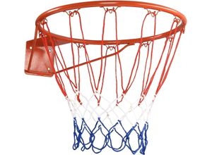 0617748480959 - Costway Basketballkorb Wand-Basketballkorb Profi Dunking Basketballkorb für drinnen und draußen orange rot