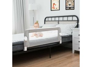 0617748484292 - Bettgitter klappbar Bettschutzgitter Babybettgitter Kinderbettgitter Rausfallschutz fuer das Kinderbett Zwillingsbett Doppelbett Queensize