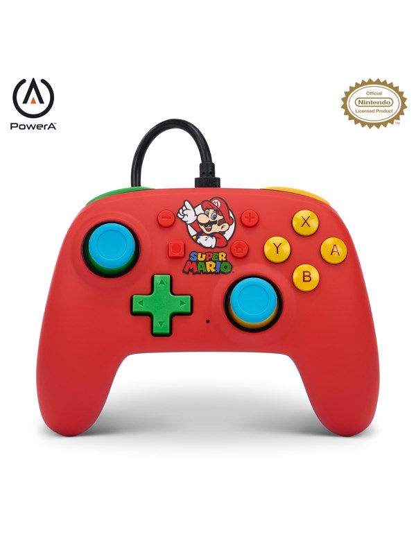 0617885045110 - Nano Wired Controller for Nintendo Switch - Mario Medley - Controller - Nintendo Switch