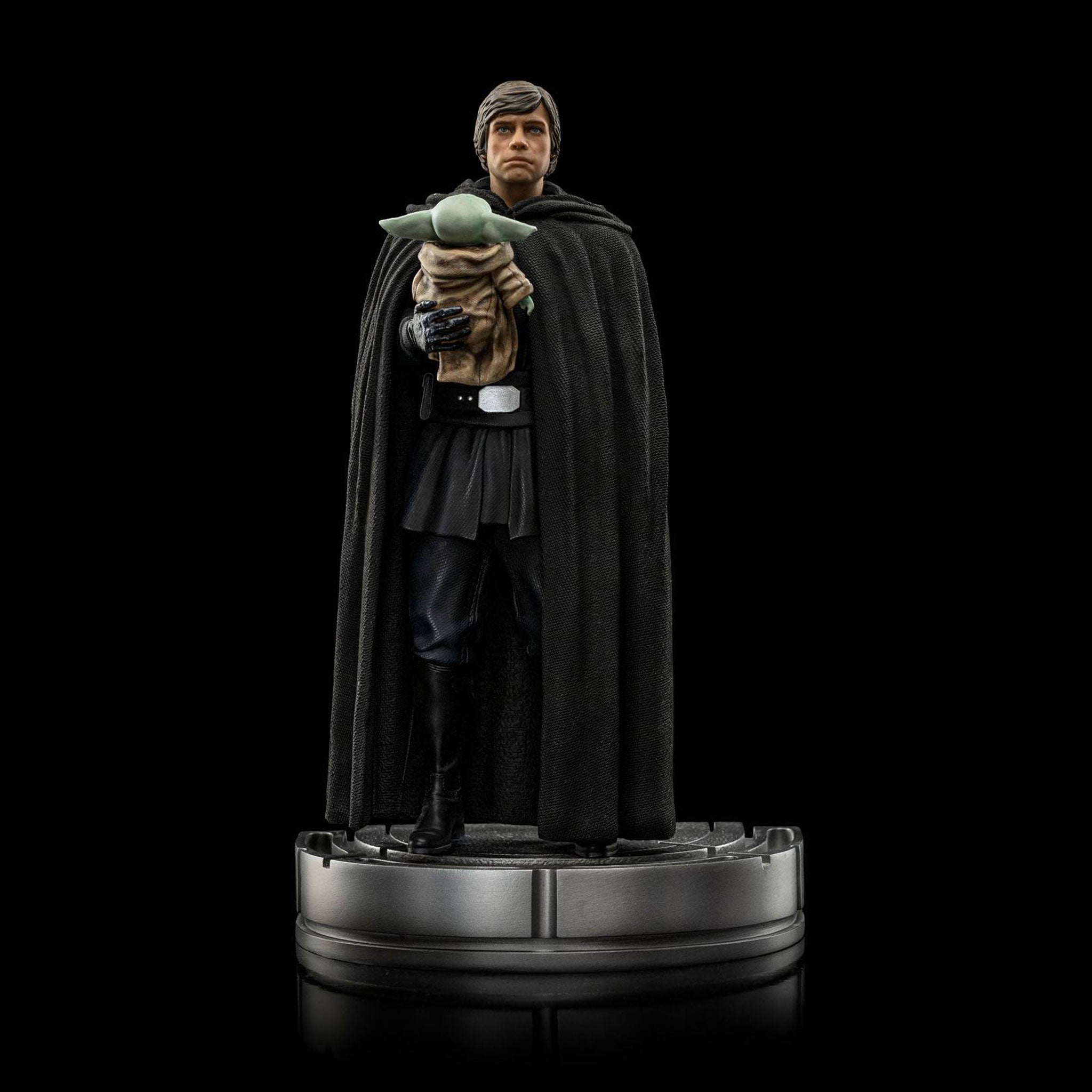 0618231950362 - Star Wars - Luke Skywalker und Grogu - Statue 1 10