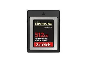 0619659180881 - SANDISK Speicherkarte CF Extreme PRO CFexpress Typ B Speicherkarten Gr 512 GB schwarz Speicherkarten
