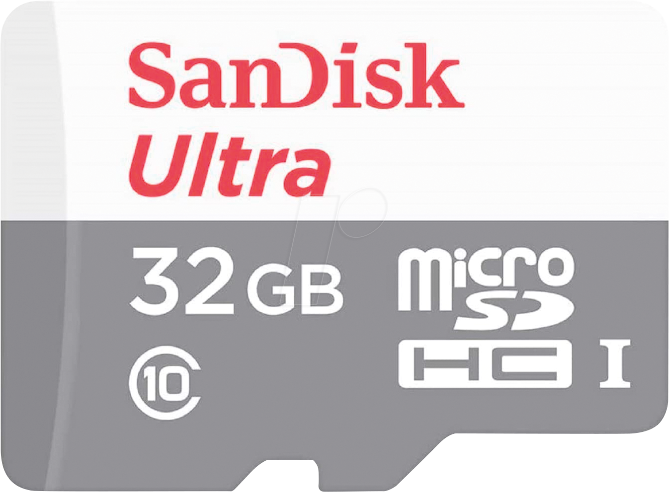 0619659184377 - SanDisk Ultra - Flash-Speicherkarte (microSDHC SD-Adapter inbegriffen) - 32 GB - Class 10 - microSDHC UHS-I