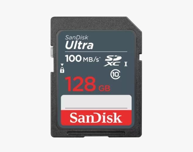 0619659185299 - SanDisk Ultra - Flash-Speicherkarte - 128 GB - UHS Class 1   Class10 - SDXC UHS-I