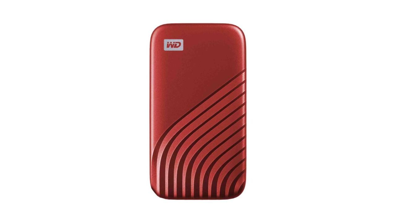 0619659185640 - WDBAGF5000ARD - My Passport SSD Rot 500 GB USB-C 31