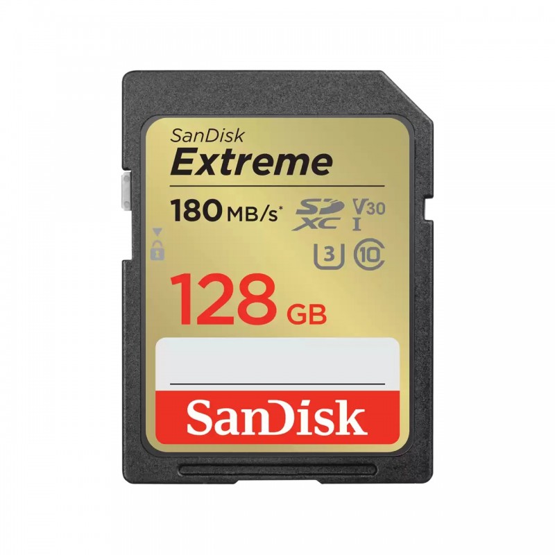 0619659188863 - SanDisk - Flash-Speicherkarte (microSDXC-an-SD-Adapter inbegriffen) - 128 GB - Video Class V30   UHS-I U3   Class10 - microSDXC UHS-I