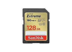 0619659189389 - SanDisk Extreme PLUS - Flash-Speicherkarte - 128 GB - UHS-I U3   Class10 - SDXC UHS-I