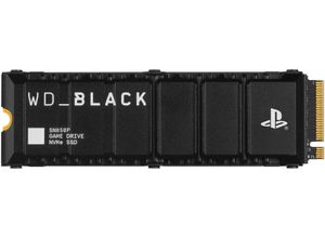 0619659198053 - Black™ SN850P Heatsink 1 TB Interne M2 SSD 2280 PCIe NVMe 40 x4 Retail WDBBYV0010BNC-WRSN