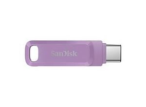 0619659204228 - SanDisk Ultra Dual Drive Go - USB-Flash-Laufwerk - 256 GB - USB 32 Gen 1   USB-C - Lavendel