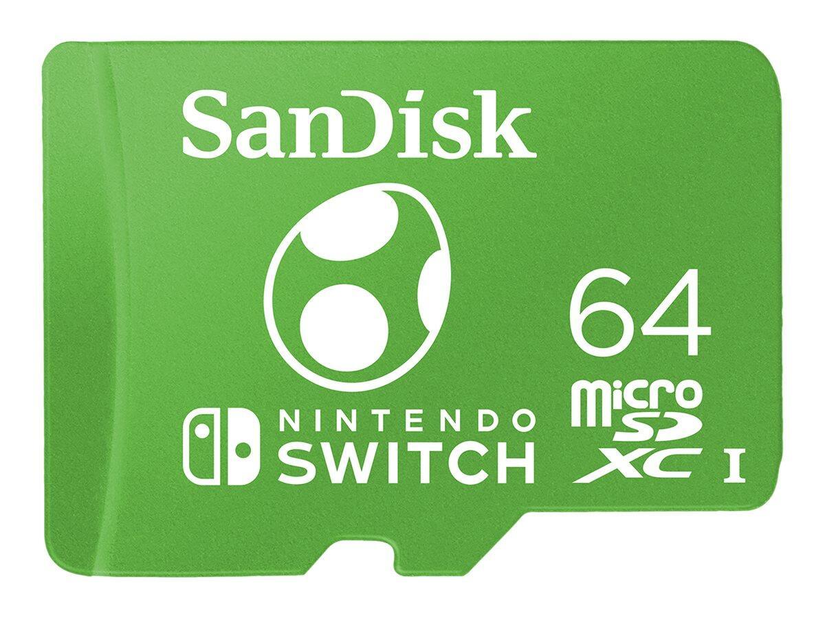 0619659204518 - SanDisk Nintendo Switch - Flash-Speicherkarte - 64 GB - microSDXC UHS-I