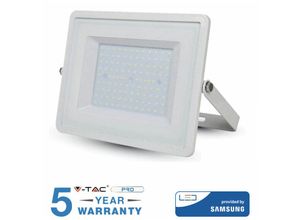 0619660095419 - V-tac - LED-Strahler smd samsung 10W 20W 30W 50W 100W 150W slim outdoor IP65-50W Warm