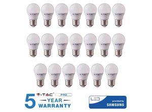 0619660096058 - V-tac - led glühbirne E27 55 watt w glühbirne natürliches kaltes warmes licht 20 stück 0619660096058 - V-tac - led glühbirne E27 55 watt w glühbirne natürliches kaltes warmes licht 20 stück
