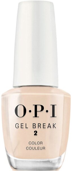 0619828127341 - Nail Care Gel Break 2 Sheer Color Barely Beige 15 ml