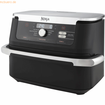 0622356270366 - NINJA AF500DE Foodi Flex Drawer Heißluftfritteuse 2470 Watt Schwarz