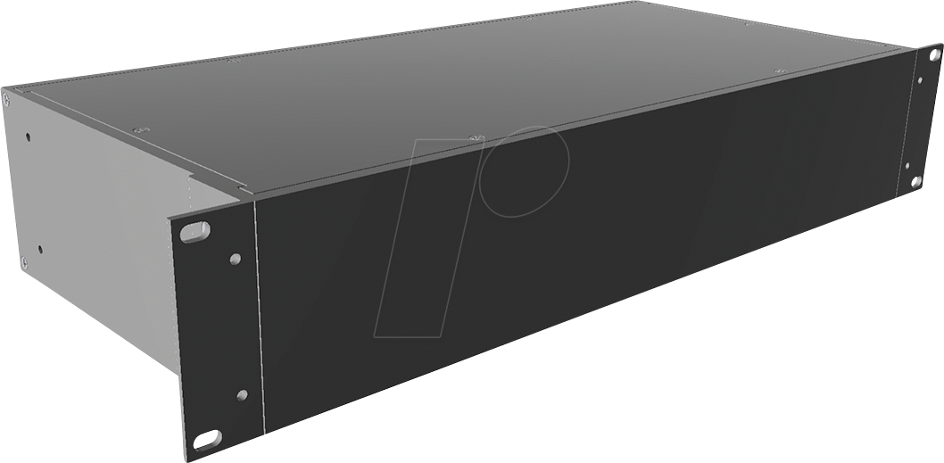 0623980005706 - RM2U1908SBK - 19” - Rack-Gehäuse 2 HE