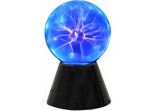 0625209715984 - Magische 5-Zoll-Plasma Lampe Kugel empfindlich auf Ton und Berührung Flash Sphere Licht Dekoration und Weihnachtsgeschenk Kinder Nachtlicht