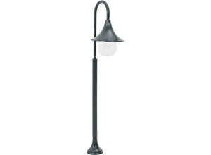 0626381320782 - Garten-Pollerleuchte E27 120 cm Aluminium Dunkelgrün VD28425 - Hommoo