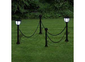 0626385290333 - 2x led Lampe Solarleuchte Außenlampe Gartenleuchte Laterne VD26280