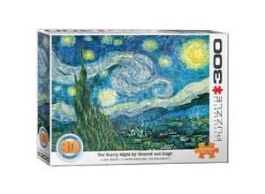 0628136302043 - 3D - Sternennacht von Vincent van Gogh (Puzzle)