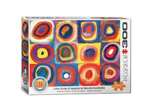 0628136303231 - 3D - Farbstudie Quadrate von Wassily Kandinsky (Puzzle) 0628136303231 - 3D - Farbstudie Quadrate von Wassily Kandinsky (Puzzle)