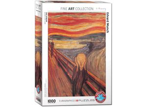 0628136644891 - Puzzle 1000 - Der Schrei von Edvard Munch (Puzzle)