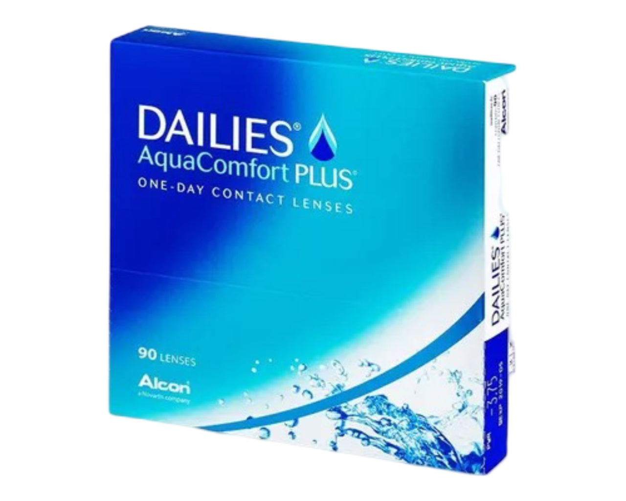 0630175476425 -  Focus Dailies Aquacombo plus 3 Packungen von 30 pz (Tot 90pz) -100 Tägliche Objektive