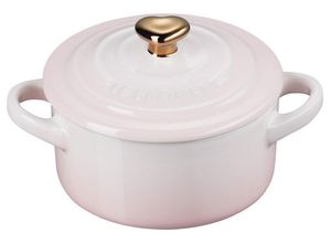 0630870308427 - LE CREUSET Mini-Cocotte 10cm pink Herz HEART COLLECTION