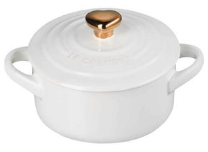 0630870323253 - LE CREUSET Mini-Cocotte white 10 cm HEART COLLECTION