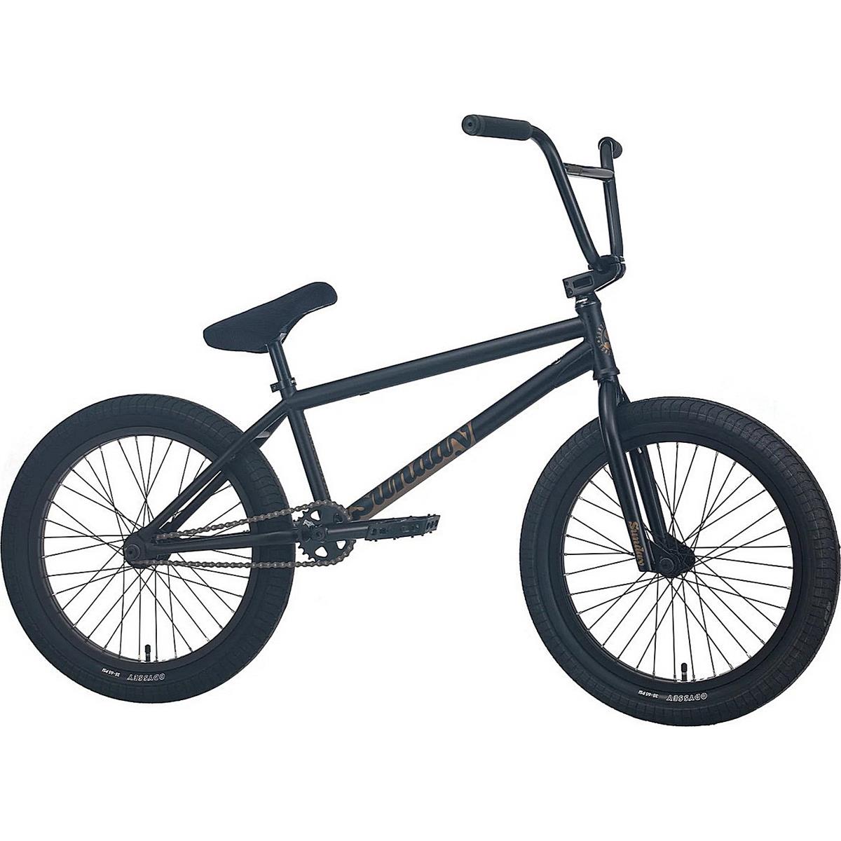 0630950928972 - BMX Fahrrad Forecaster LHD 21 Schwarz Matt (Raiford) - Chromrahmen und Odyssey Teile