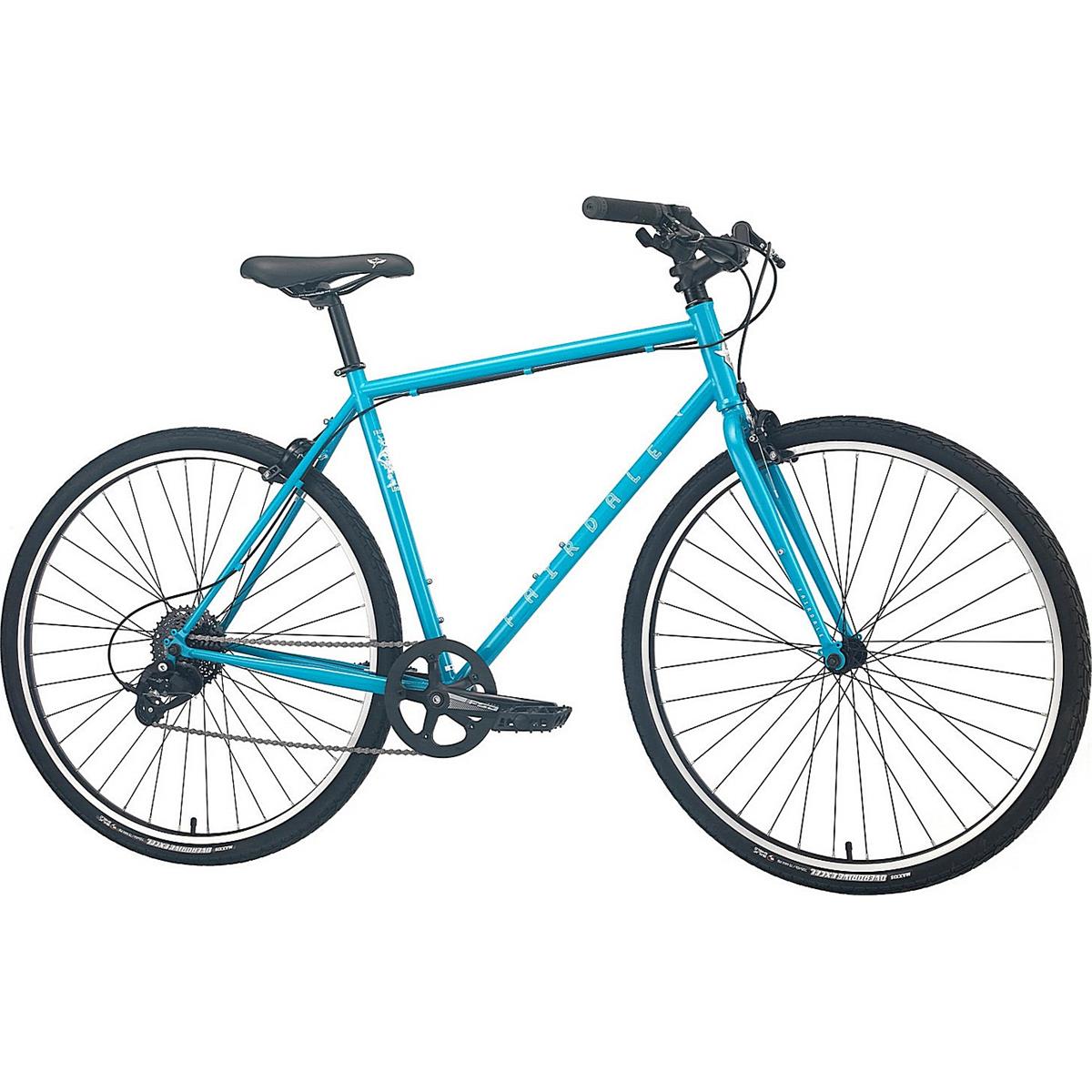 0630950929191 - Lookfar XS Blau - Vielseitiges Fahrrad aus Stahl 1020 mit Gepäckträger und Schutzblech