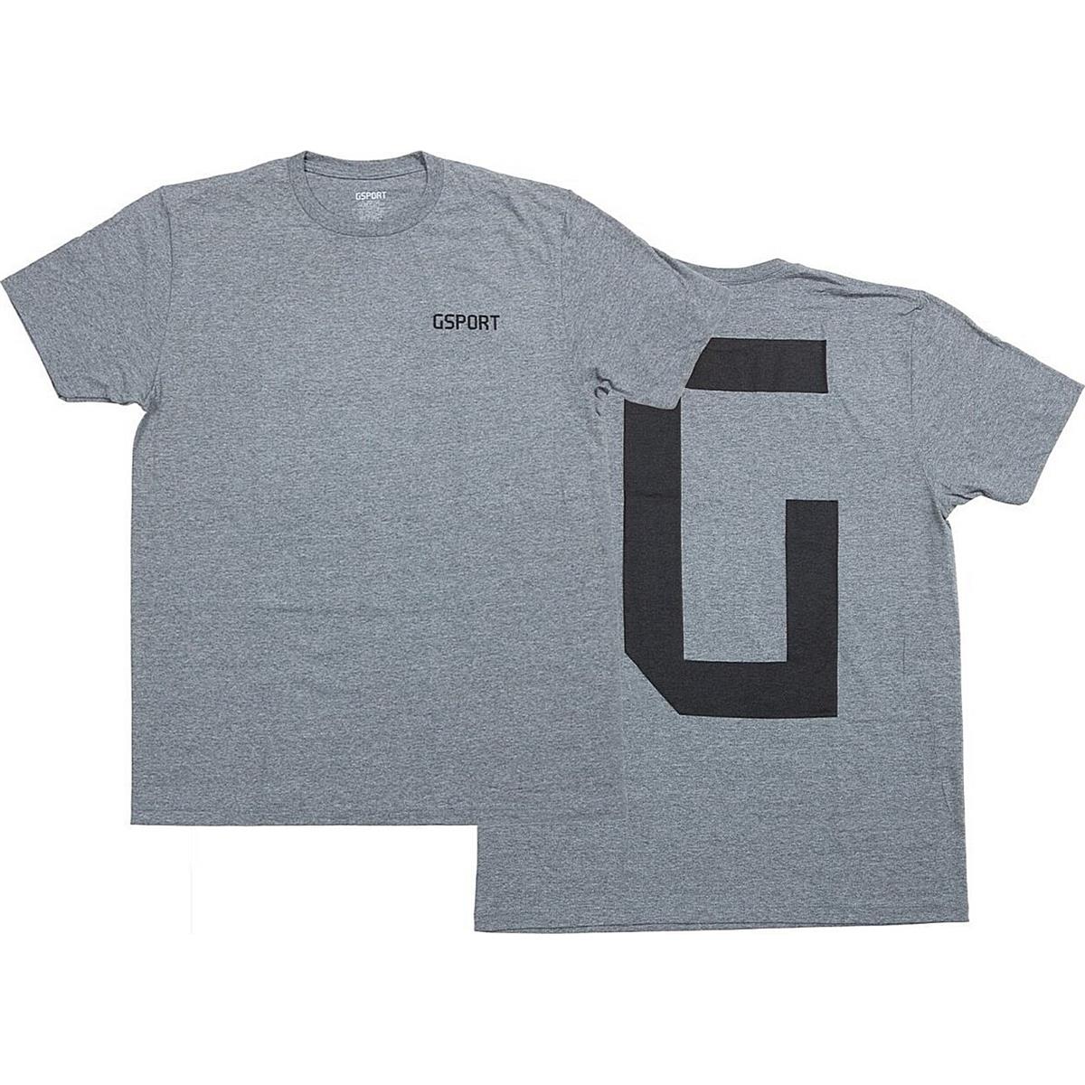 0630950933594 - Gsport Mechaniker T-Shirt Grau XXL aus 100% Baumwolle mit Big G Logo