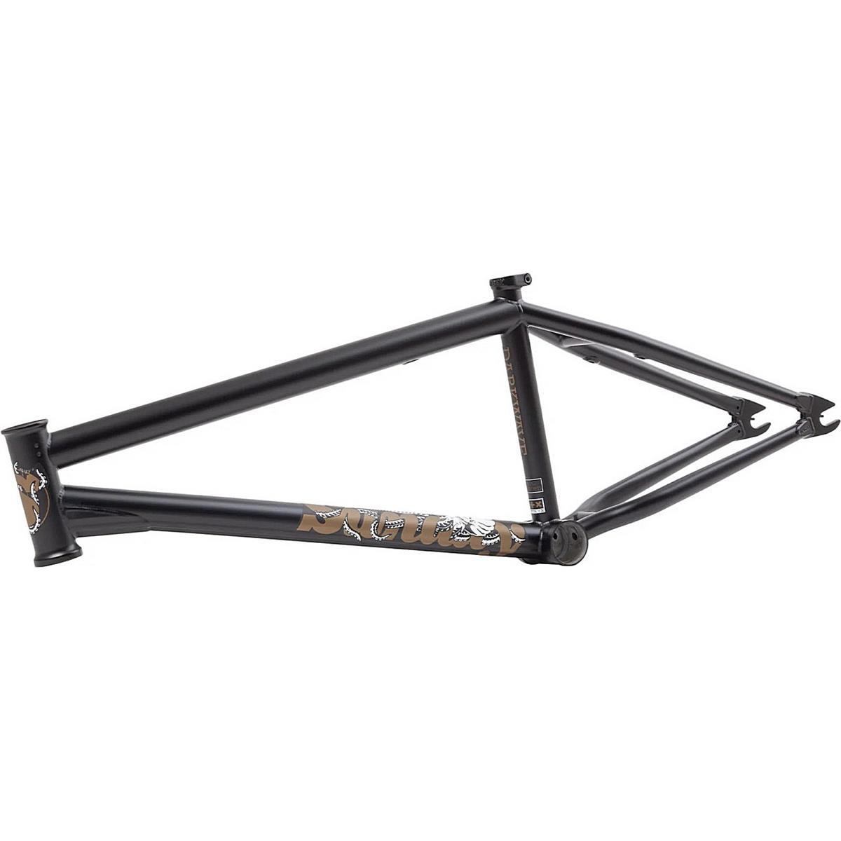 0630950935598 - BMX Rahmen Darkwave 2075 Broc Raiford Matt Schwarz 4130