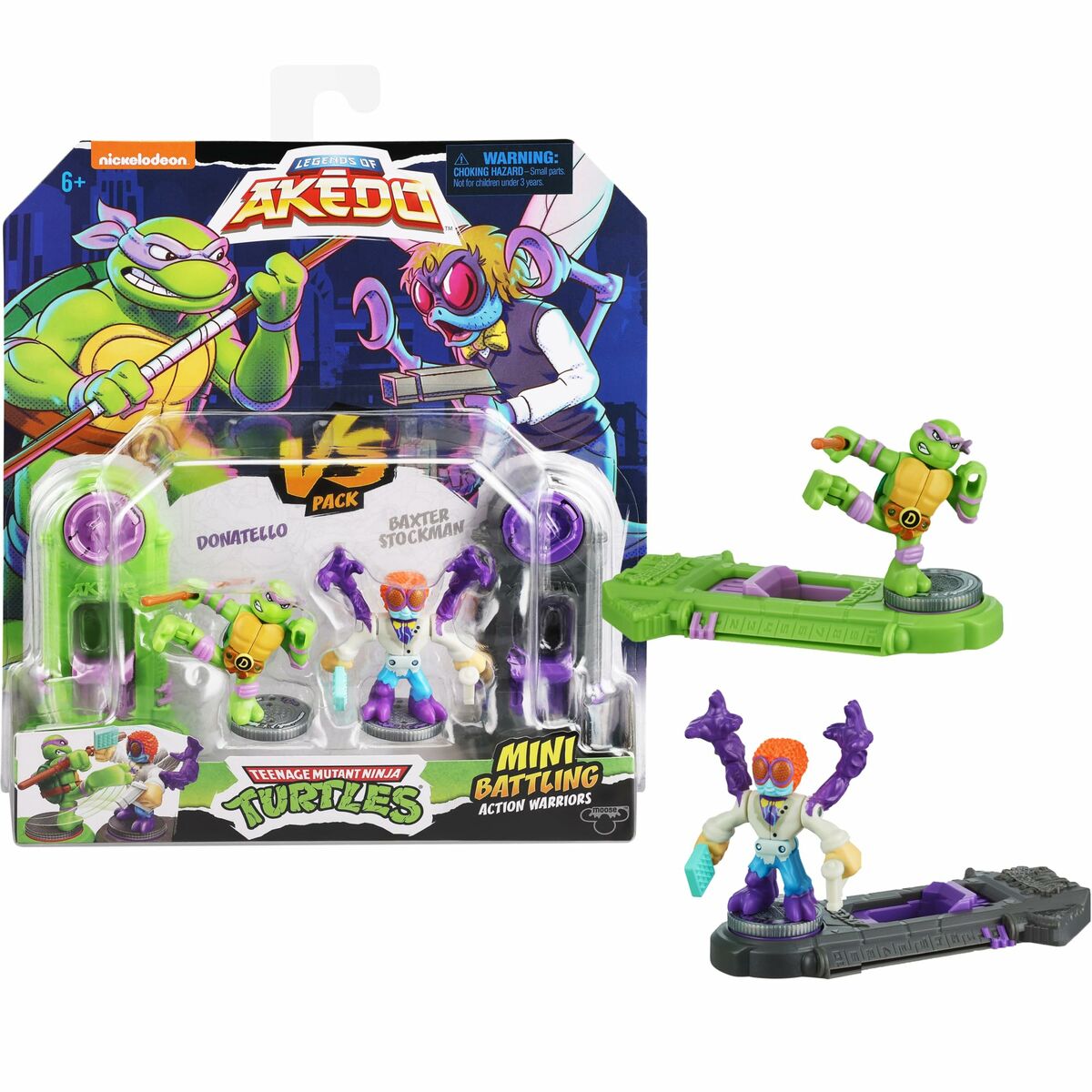 0630996152423 - Kampffiguren Legends of Akedo Donatello vs Baxter Stockman 0630996152423 - Kampffiguren Legends of Akedo Donatello vs Baxter Stockman