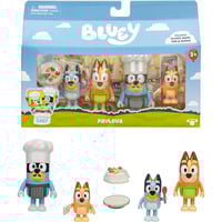 0630996189160 - Bluey - Figuren 4er Pack Pavlova Spielgebäude