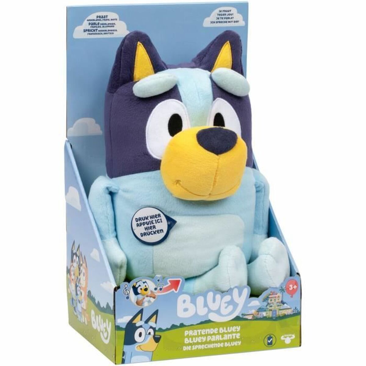 0630996189757 - Plüschtier BLUEY Bunt Plüsch tiere 0630996189757 - Plüschtier BLUEY Bunt Plüsch tiere