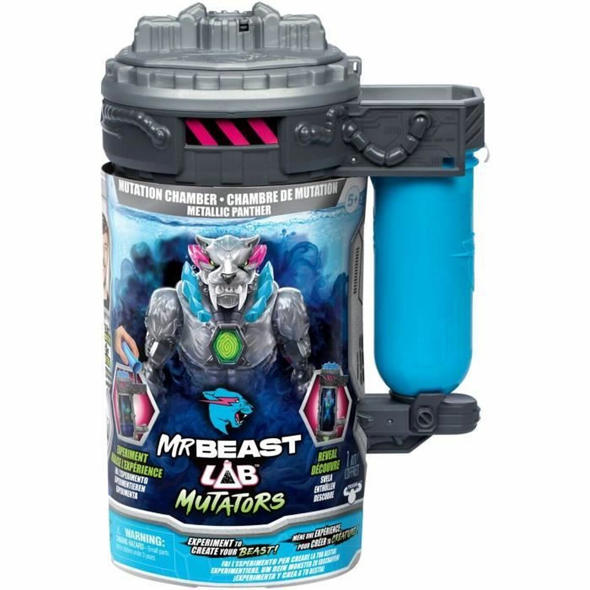 0630996247181 - Mutator Metalic Panther Action Figure 0630996247181 - Mutator Metalic Panther Action Figure