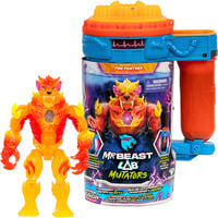 0630996250099 - MrBeast Lab Mutators S2 Mutation Chamber - Flame Panther Spielfigur