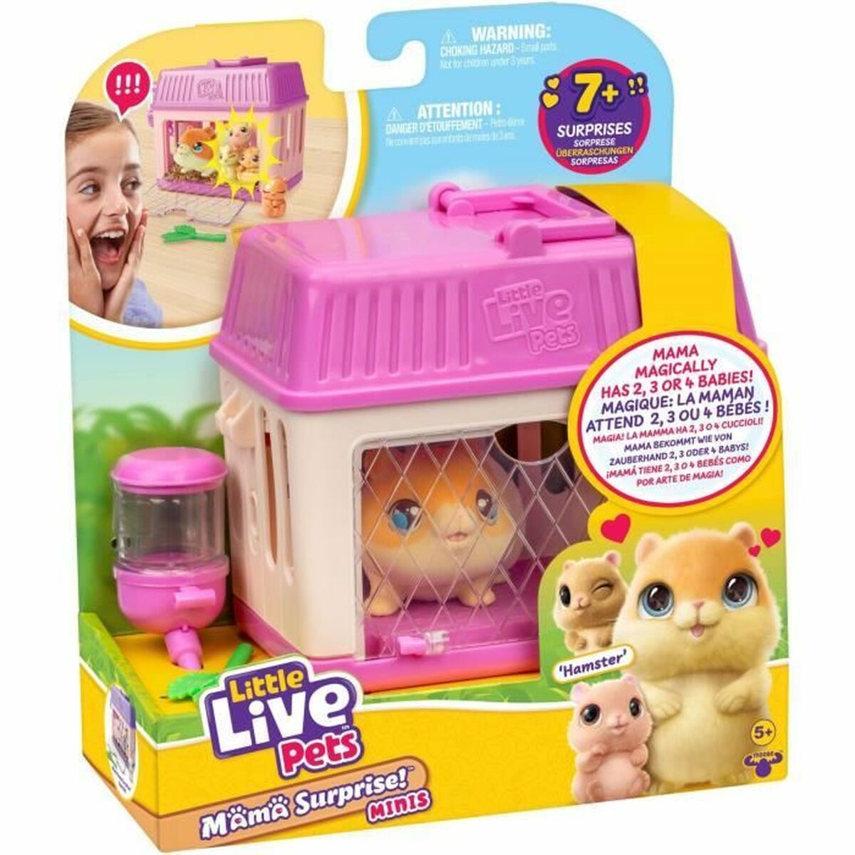 0630996266267 - Plüschtier Mama Surprise Hamsters Orange Plüsch Hamster 0630996266267 - Plüschtier Mama Surprise Hamsters Orange Plüsch Hamster