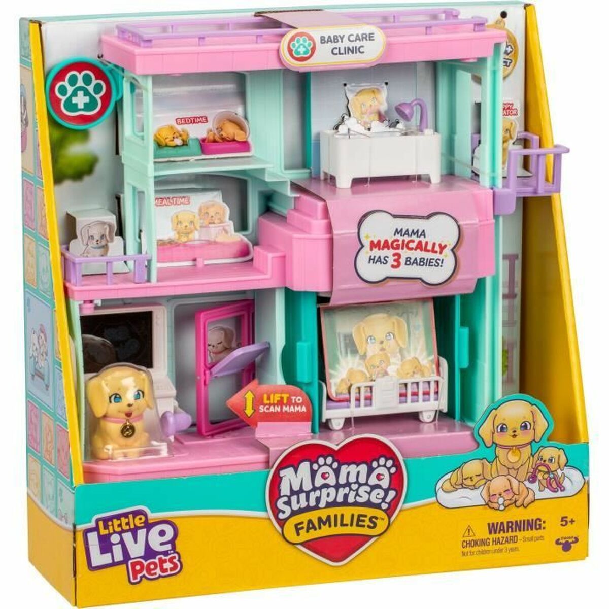 0630996266731 - Little Live Pets - Mama Surprise Baby-Klinik Spielfigur
