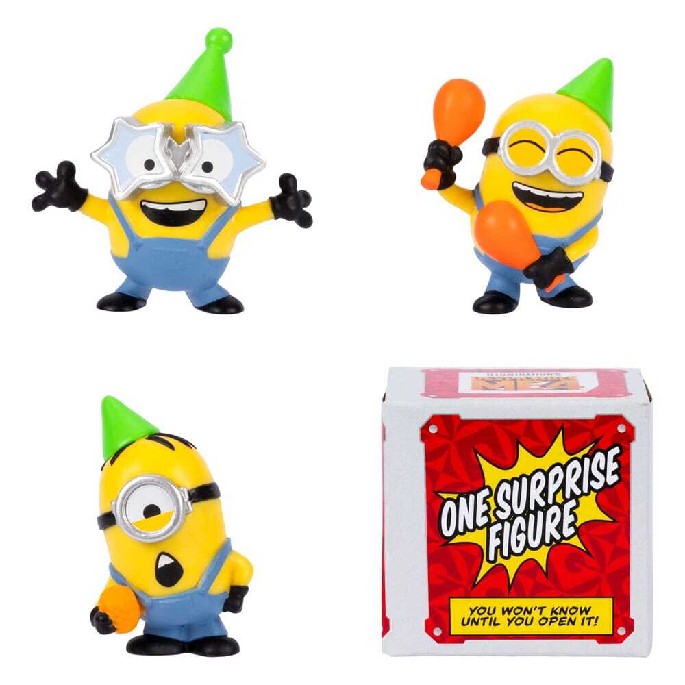 0630996592946 - Figurine Moi moche et méchant Party Bus (x4)