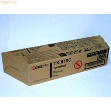 0632983002964 - Toner Original Kyocera TK810C cyan