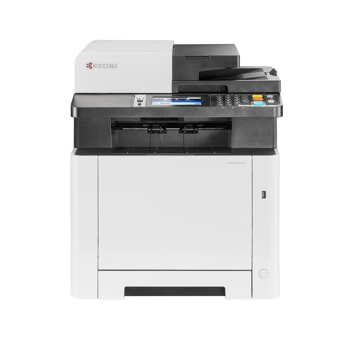 0632983081655 - Multifunktionsdrucker ECOSYS M5526cdw A Farbe & S W Drucken Kopieren Scannen USB WLAN Ethernet Duplex bis A4 B 417 x T 429 x H 495 mm