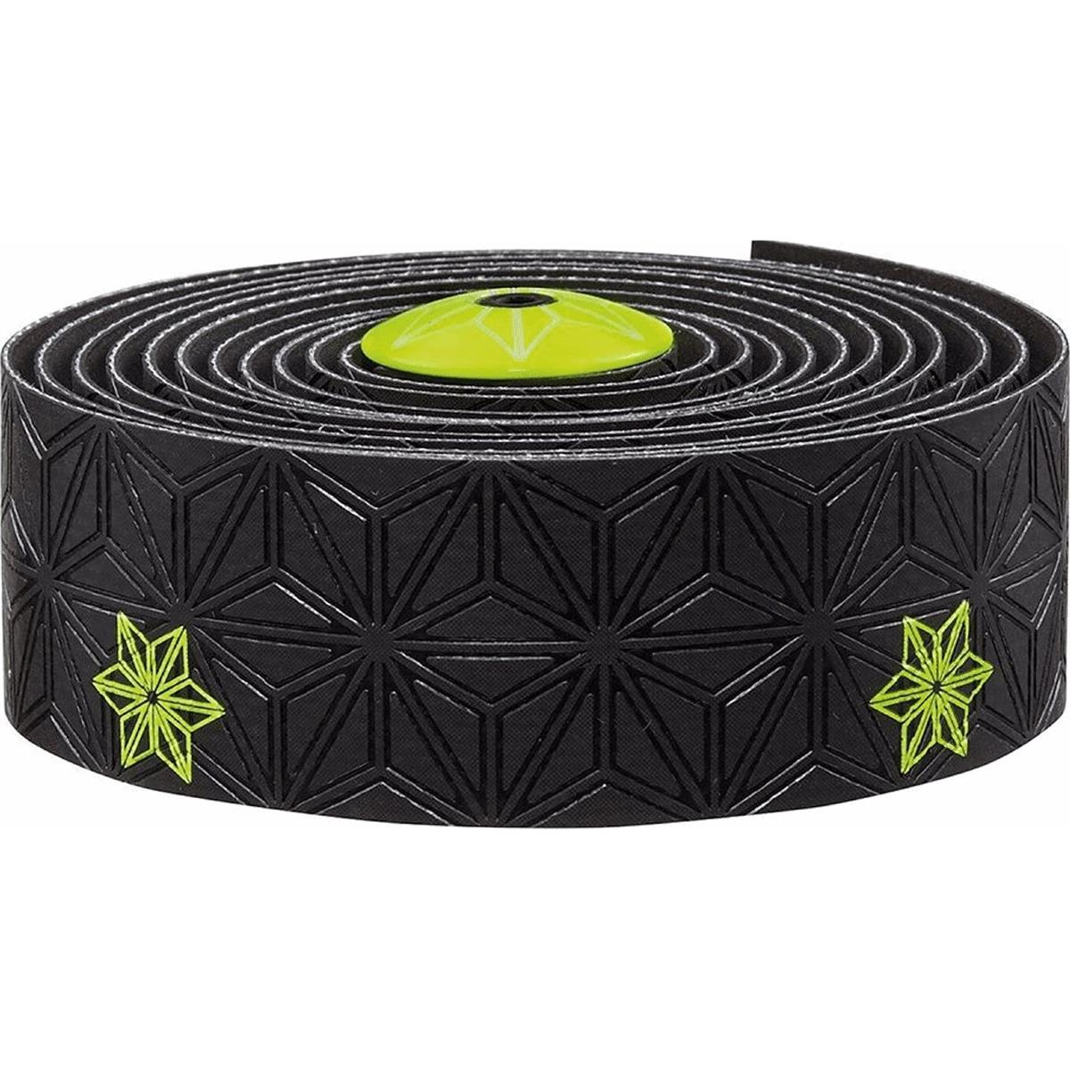 0634041343705 - SUPACAZ Galaxy Super Sticky Kush Gelb Neon Lenkerband mit Aluminiumkappe