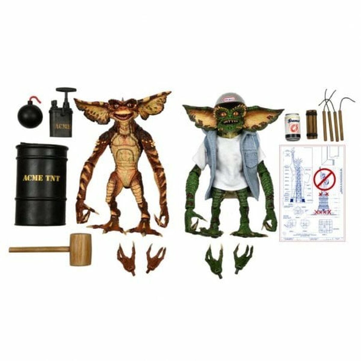 0634482306314 - Actionfiguren Gremlins 2 Ultimate Demolition Terror