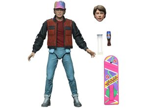 0634482536100 - Zurück in die Zukunft 2 Ultimate Actionfigur Marty multicolor 100 % Kunststoff mit Zubehör in Verpackung von Neca