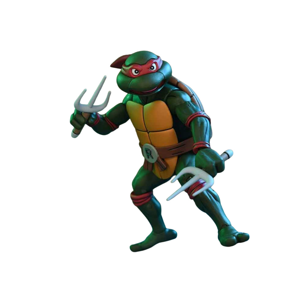 0634482543542 - Sammlerfigur Tortues Ninja (Cartoon) Ultimate Raphael VHS